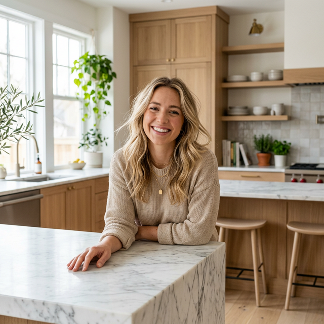 Счастливый клиент в новом интерьере